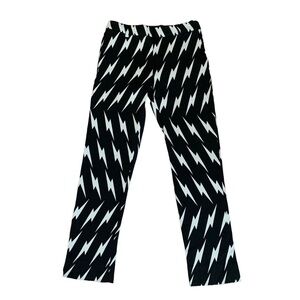 Neil Barrett Lightning Bolt Print Pants 40IT Small